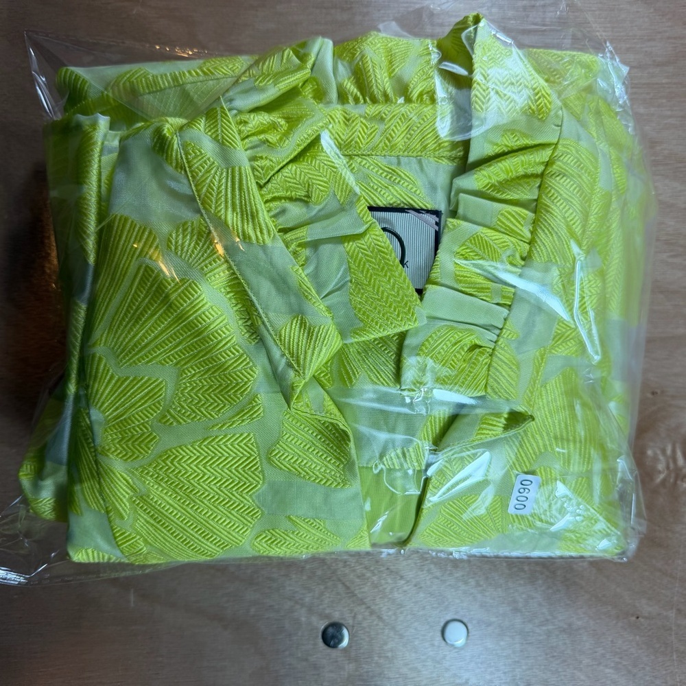 Tuckernuck Citron Fil Coupe Palmerston Dress Size Medium New With tag - Picture 10 of 10